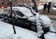 Bilanţul primei ninsori din această iarnă în Satu Mare: copaci prăbuşiţi pe autoturisme