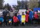 Careienii s-au întors de la Alba Iulia. Acasă, au fost primiți cu cântece patriotice, pâine și sare