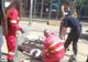 Bătrân în stare gravă, după ce a căzut cu bicicleta pe pasajul pietonal din centrul municipiului