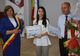 Teodora Bărăian, eleva care a obținut nota 10 la Bacalaureat, premiată