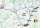 Hartă cu itinerariul de deplasare spre punctele de frontieră deschise la graniţa româno-ungară
