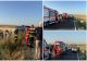 ACCIDENT GRAV ÎN CONSTANȚA: AUTOCAR CU 60 DE CĂLĂTORI RĂSTURNAT LA TARIVERDE. A FOST ACTIVAT PLANUL ROȘU DE INTERVENȚIE