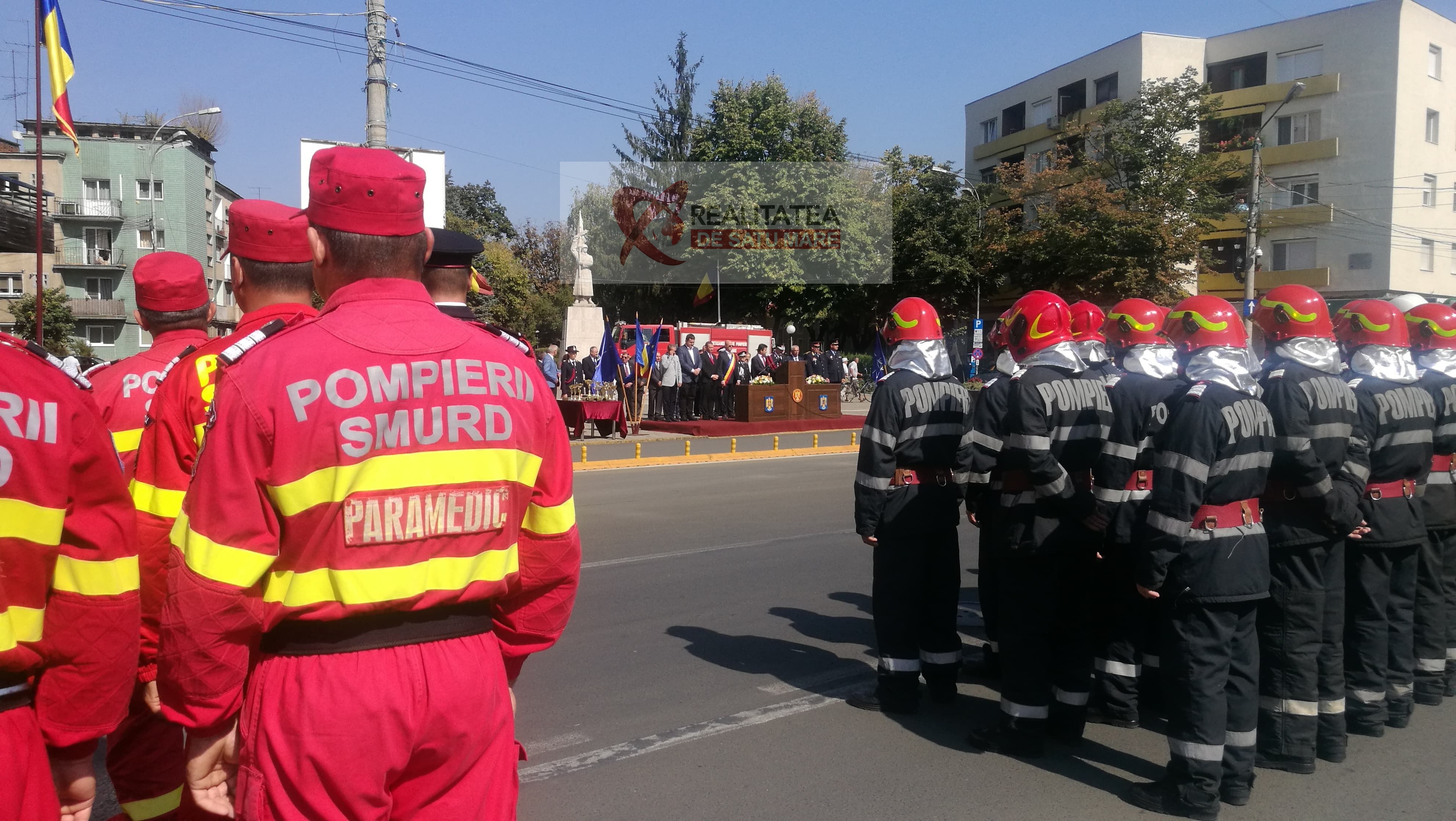 Isu Satu Mare A Celebrat Ziua Pompierilor Din Romania